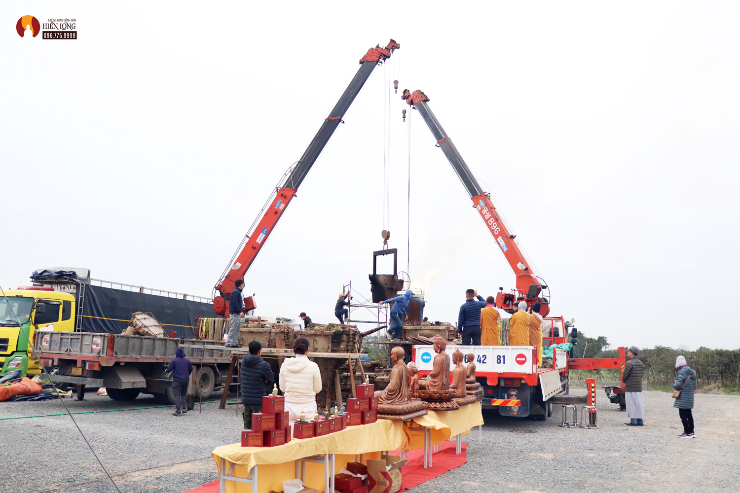 Crane installation