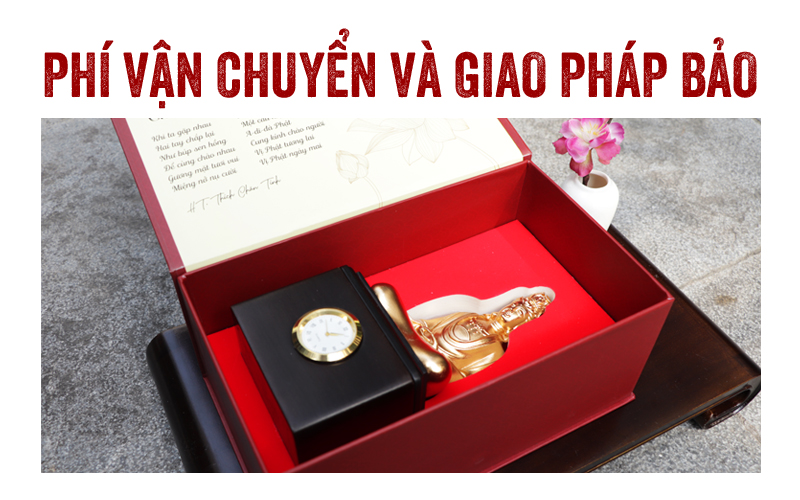 Phí vận chuyển và giao Pháp bảo