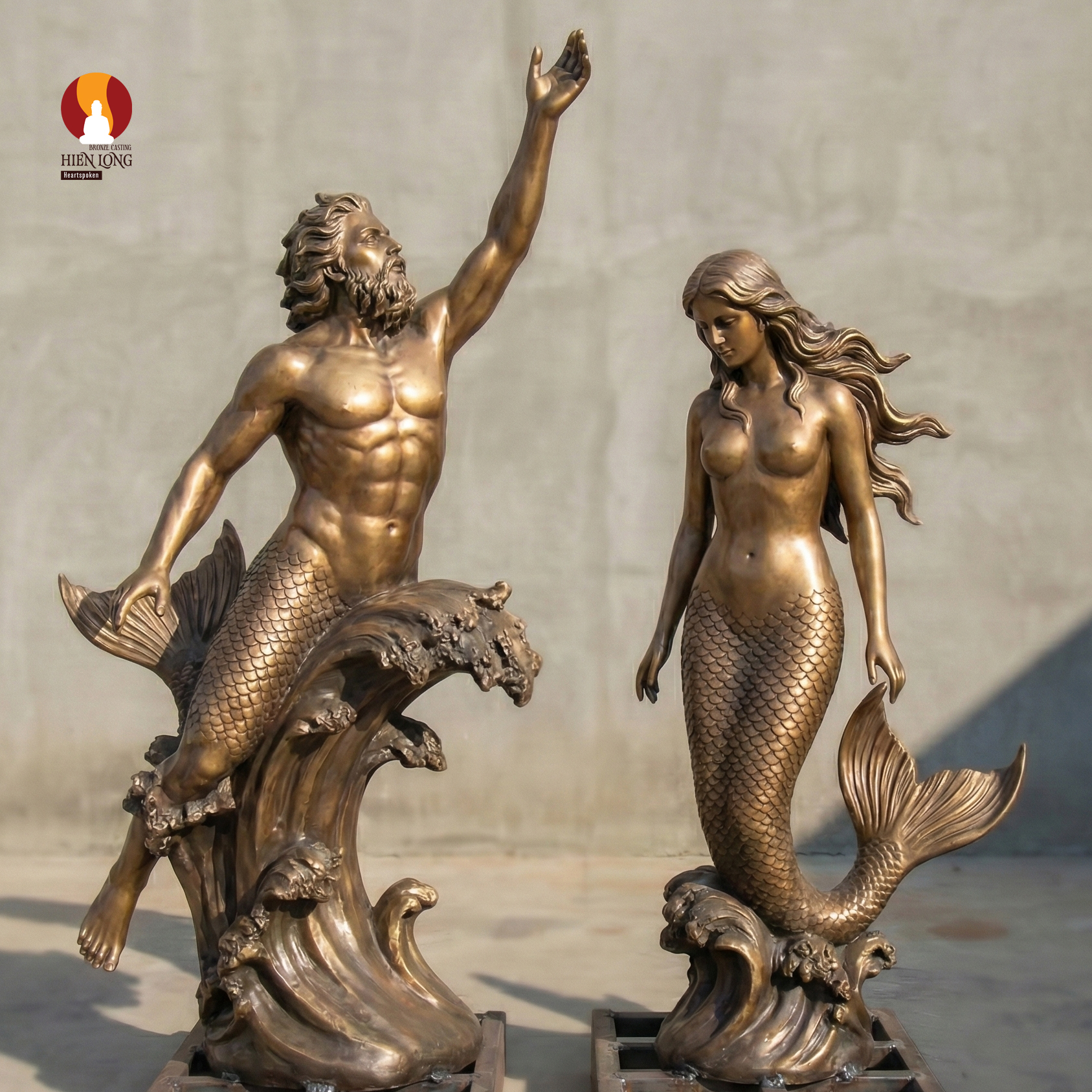 Triton và nàng tiên cá - vũ khúc tình yêu đại dương – Biểu Tượng Của Tình Yêu Lãng Mạn & Sự Giao Hòa Của Biển Cả