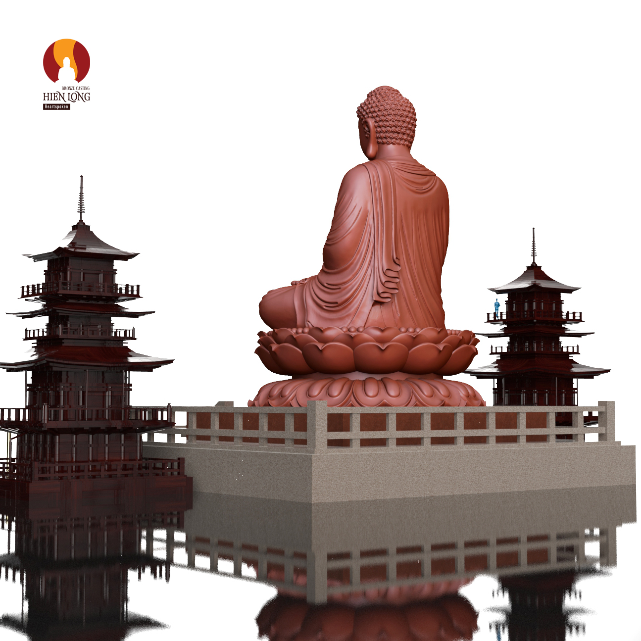 Đại tượng Phật Thích Ca cao 20 mét - Hào quang bất diệt giữa đại ngàn - Thách Thức Nắng Gió Vùng Cao