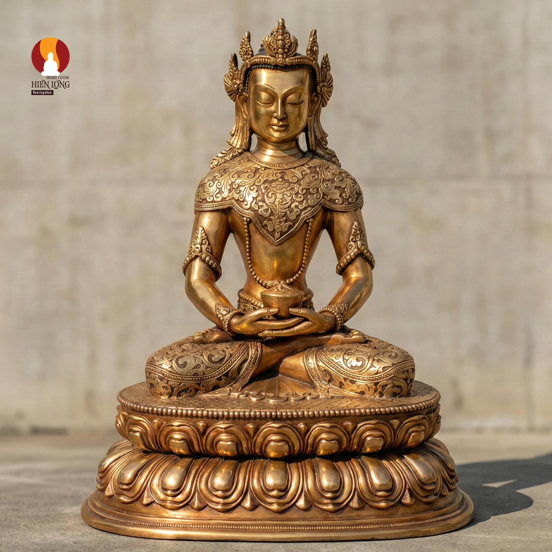 Tượng Phật Thích Ca Nepal - Diện mạo Pháp Vương lộng lẫy - Tinh Hoa Mỹ Thuật Nepal