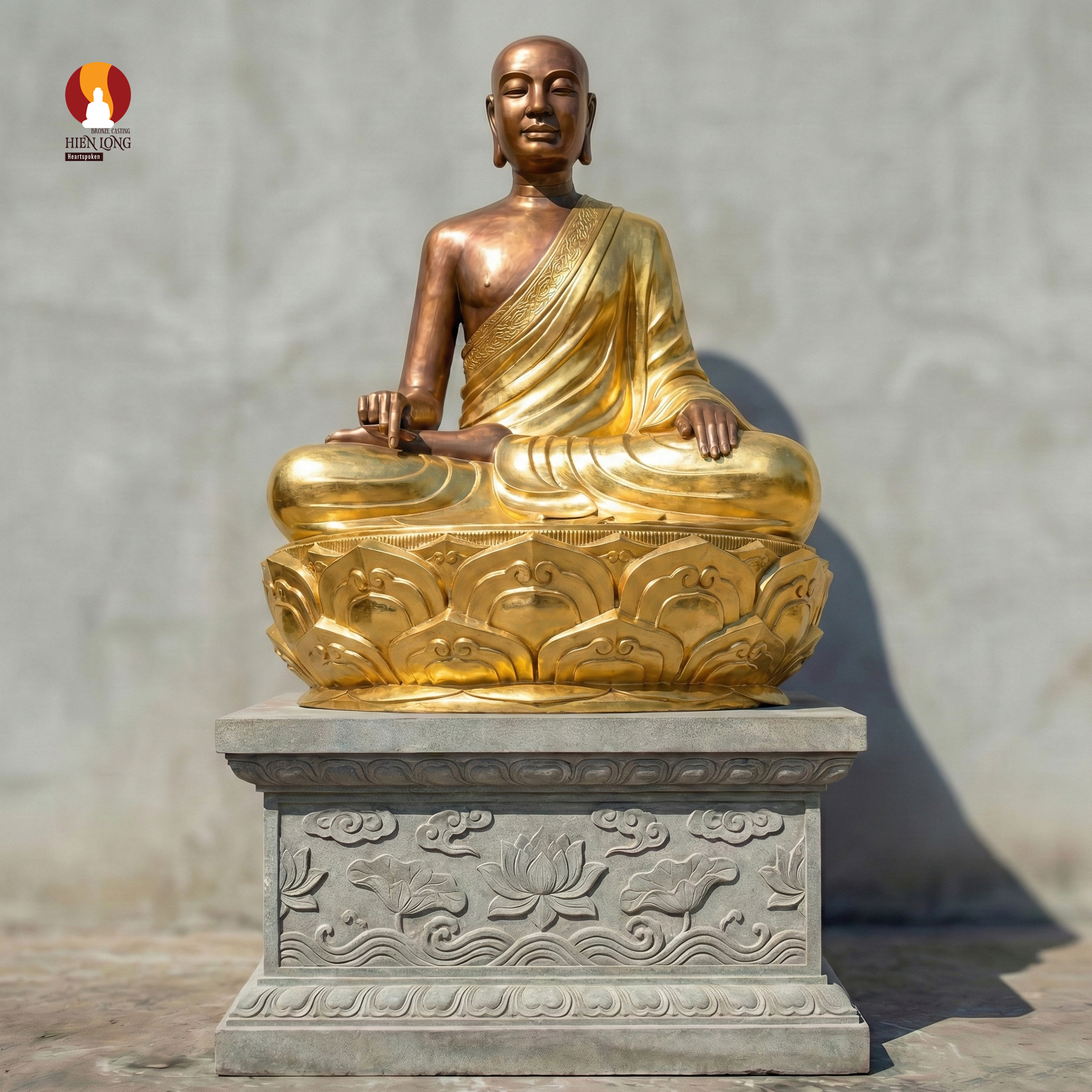 Đại tượng Phật hoàng Trần Nhân Tông cao 8 mét - Hào khí Đông A hóa thiền - Bền Bỉ 150 Năm Giữa Non Cao