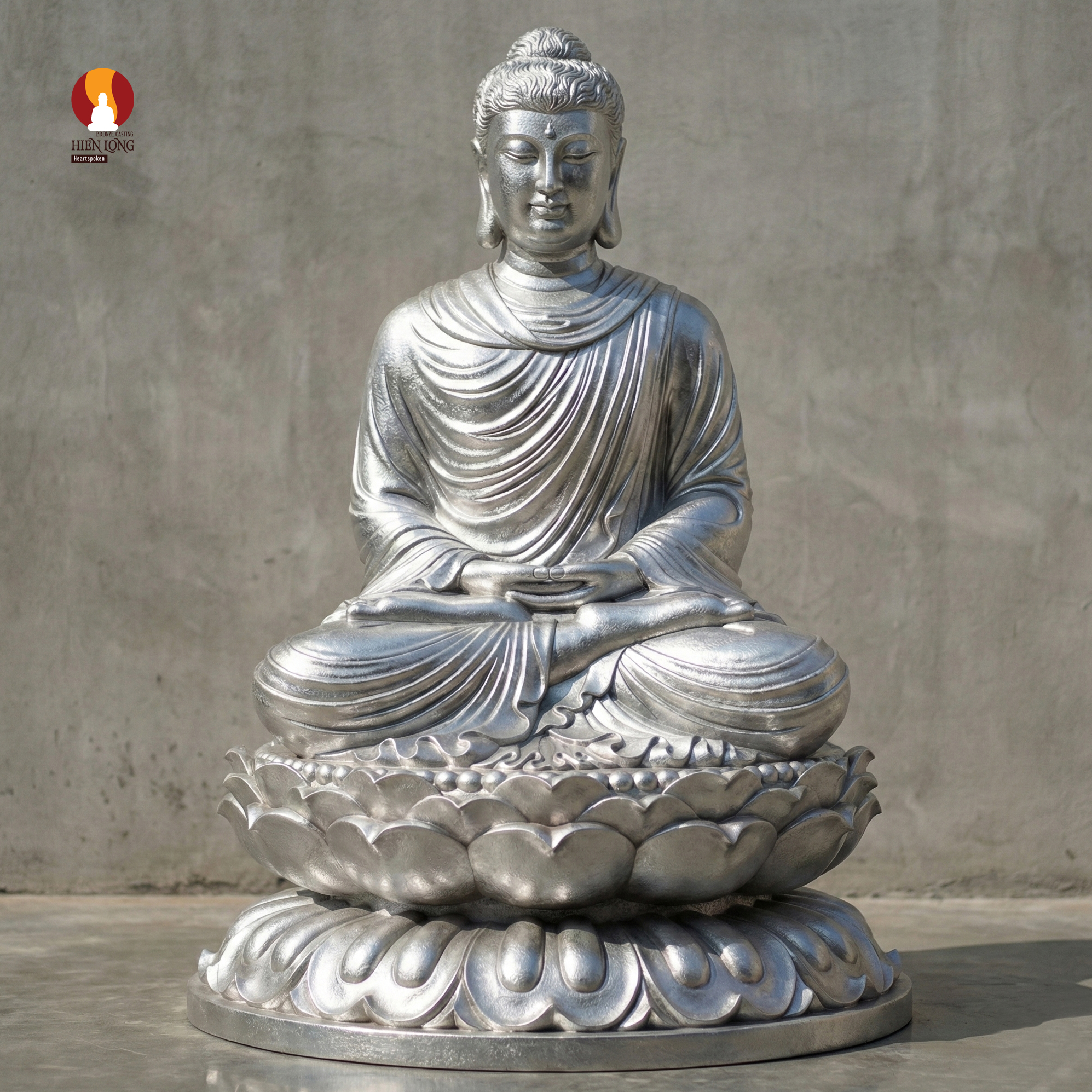 Tượng Phật Thích Ca Gandhara - Tuyệt Phẩm Điêu Khắc Á - Âu - Đỉnh Cao Công Nghệ Đúc Aluminium