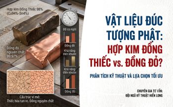 Đồng thiếc và Đồng tinh khiết: Phân Tích Kỹ Thuật Toàn Diện về Thành Phần Hóa Học, Giới Hạn Chảy và Hệ Số Co Ngót