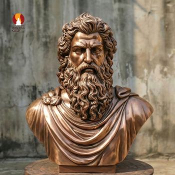 Tượng bán thân thần Zeus Otricoli - Dung mạo của đấng toàn năng - Biểu Tượng Của Trí Tuệ, Sự Uy Nghi & Vẻ Đẹp Nam Tính