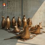 Đàn chim cánh cụt - sứ giả Nam Cực - Biểu Tượng Của Sự Gắn Kết Bền Bỉ & Tình Yêu Gia Đình