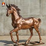 Lộc mã hoàng gia – Ngựa chạy nước kiệu - Kiệt tác điêu khắc đồng nghệ thuật cho Không gian đẳng cấp