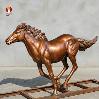 Thần tốc trường phong – Ngựa phi nước đại - Kiệt tác điêu khắc đồng nghệ thuật cho Không gian đẳng cấp