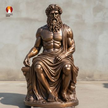 Thần Zeus trên ngai vàng - Quyền lực vĩnh cửu - Biểu Tượng Của Sự Vững Chãi & Cai Trị