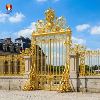 Cổng Đúc Nghệ Thuật Cỡ Đại Dành Cho Biệt Thự, Lâu Đài & Dự Án Tầm Cỡ - Kiệt Tác Của Sự Bề Thế & Xa Hoa