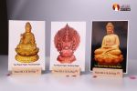 Combo Kệ gỗ gài ảnh Phật giáo dài 8 cm