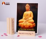Combo Kệ gỗ gài ảnh Phật giáo dài 8 cm
