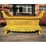 Ban thờ đúc đồng đỏ đặt trong Chùa, Thiền viện, Miếu, Điện, Tư gia mẫu 2