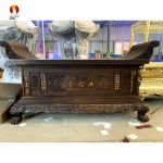Ban thờ đúc đồng đỏ đặt trong Chùa, Thiền viện, Miếu, Điện, Tư gia mẫu 1