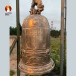 Đại hồng chung Phật giáo đúc đồng đỏ cho Chùa và Thiền viện mẫu 1