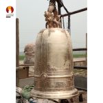Đại hồng chung Phật giáo đúc đồng đỏ cho Chùa và Thiền viện mẫu 1