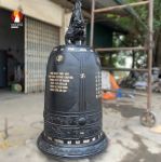Đại hồng chung Phật giáo đúc đồng đỏ cho Chùa và Thiền viện mẫu 1