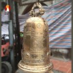 Đại hồng chung Phật giáo đúc đồng đỏ cho Chùa và Thiền viện mẫu 1