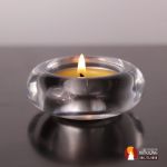 Ban thờ thu nhỏ đầy đủ 9 món để thờ: tượng mạ vàng 24k, ban thờ gỗ, lư hương, bình cắm hoa, chén nước, cốc đèn, trầm, nến