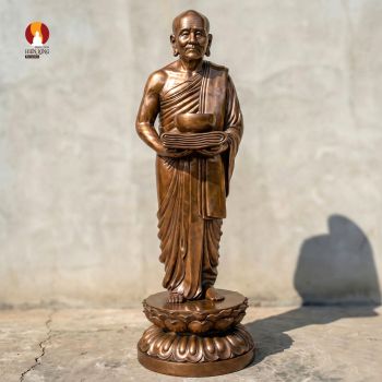 Tượng Sơ Tổ Ca Diếp - Đầu đà đệ nhất - Mẫu Chùa Tây Phương
