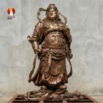 Đại tượng Hộ pháp Khuyến thiện - Phục Dựng Tinh Hoa Sùng Ân Tự - Uy Nghi Bền Bỉ Ngàn Năm