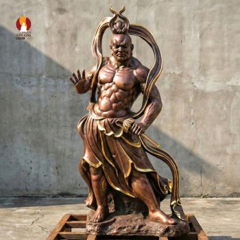 Tượng Mật tích Kim cương - uy trấn thiền môn - Cơ Bắp Cuồn Cuộn - Thần Thái Lẫm Liệt