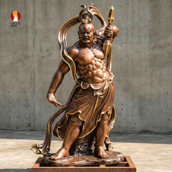 Tượng Na La Diên Kim Cương - Lực sĩ giữ cửa trời - Cơ Bắp Thép - Khí Phách Hiên Ngang