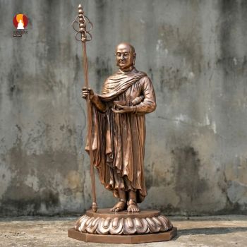 Tượng Mục Kiền Liên - Đại hiếu thần thông