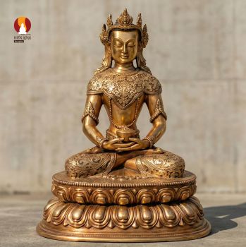Tượng Phật Thích Ca Nepal - Diện mạo Pháp Vương lộng lẫy - Tinh Hoa Mỹ Thuật Nepal