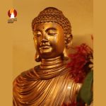 Tượng Phật Thích Ca tọa Thiền thờ trong Chùa hoặc nhà riêng, đồng đỏ 2