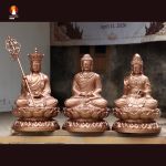 Ta Bà Tam Thánh Ngồi Tòa Sen Uy Nghiêm Cõi Tịnh - Cứu độ chúng sinh thời hiện tại