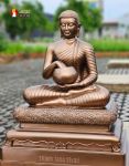 Tượng Thánh tăng Sivali ngồi thờ trong Chùa, điêu khắc thủ công