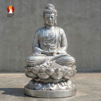 Tượng Phật A Di Đà tọa thiền vô lượng thọ quang - Giải Pháp Tối Ưu Cho Đại Công Trình Phật Giáo