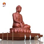Đại tượng Phật Thích Ca nguyên thủy cao 12 mét - Dấu ấn Giác ngộ giữa non cao - Phong Cách Nam Tông - Bền Bỉ 150 Năm