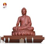 Đại tượng Phật Thích Ca nguyên thủy cao 12 mét - Dấu ấn Giác ngộ giữa non cao - Phong Cách Nam Tông - Bền Bỉ 150 Năm