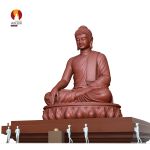 Đại tượng Phật Thích Ca nguyên thủy cao 12 mét - Dấu ấn Giác ngộ giữa non cao - Phong Cách Nam Tông - Bền Bỉ 150 Năm
