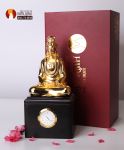 Tượng Quan âm Diệu Giác Thời cao 19cm mạ vàng 24k